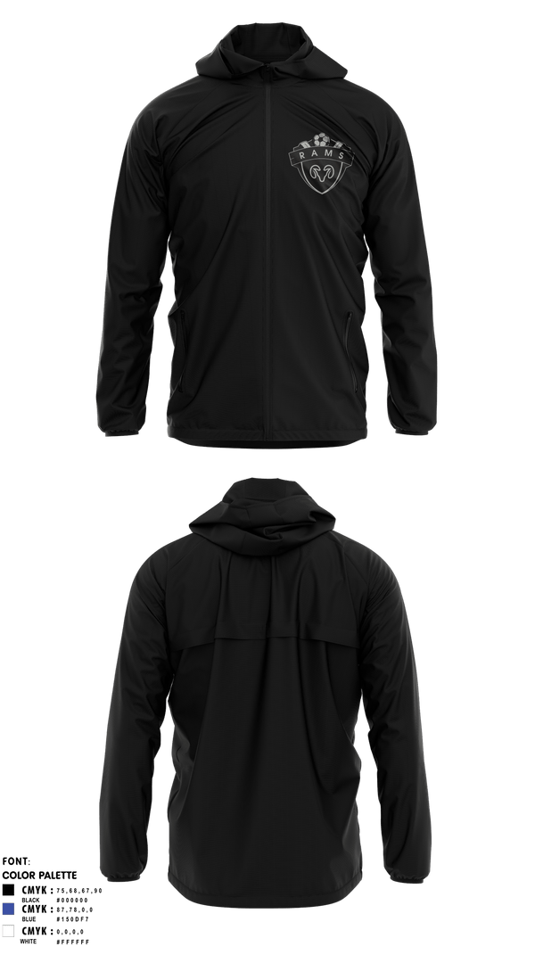 Windbreaker, Parowan High School Soccer, Men's Soccer, Teamtime, Team time, sublimation, custom sports apparel, team uniforms, spirit wear, spiritwear, sports uniforms, custom shirts, team store, custom team store, fundraiser sports, apparel fundraiser