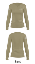 Valdosta Recruiting Station 50910113 Women's Long Sleeve V-neck Shirt -1 97