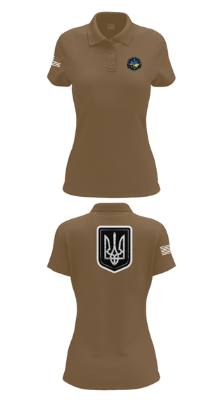 Women's Short Sleeve Performance Polo, 173rd Airborne, Army, Teamtime, Team time, sublimation, custom sports apparel, team uniforms, spirit wear, spiritwear, sports uniforms, custom shirts, team store, custom team store, fundraiser sports, apparel fundraiser