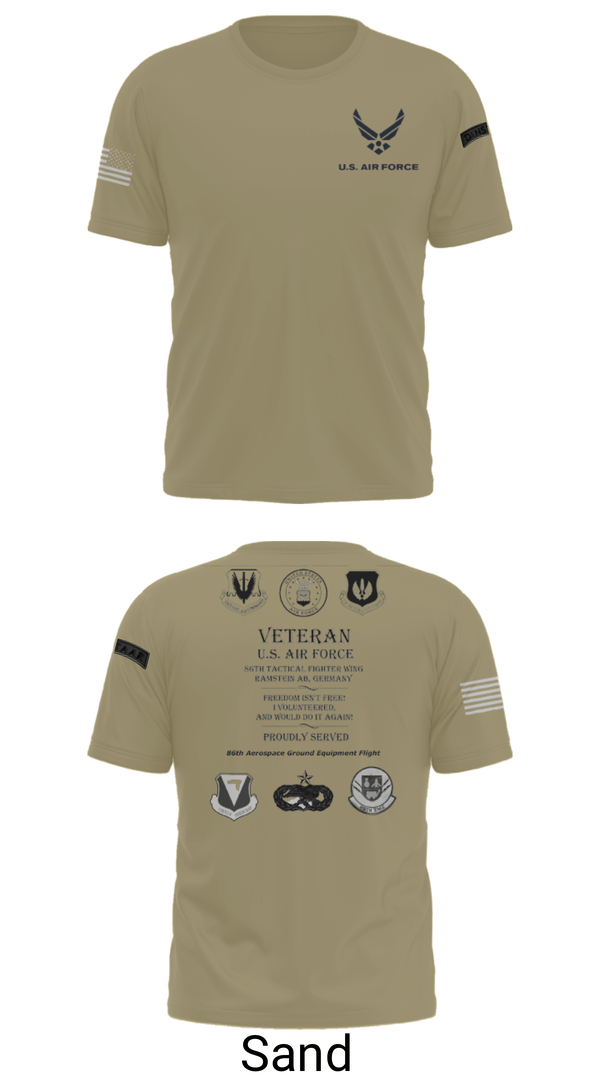 Old School Cotton Feel Shirt, Ramstein AGE, , Teamtime, Team time, sublimation, custom sports apparel, team uniforms, spirit wear, spiritwear, sports uniforms, custom shirts, team store, custom team store, fundraiser sports, apparel fundraiser