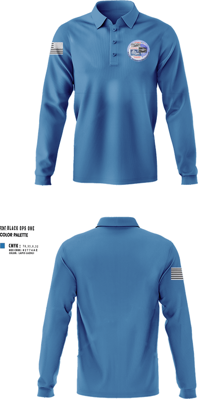 POLARS 40984868 Long Sleeve Performance Polo - 104