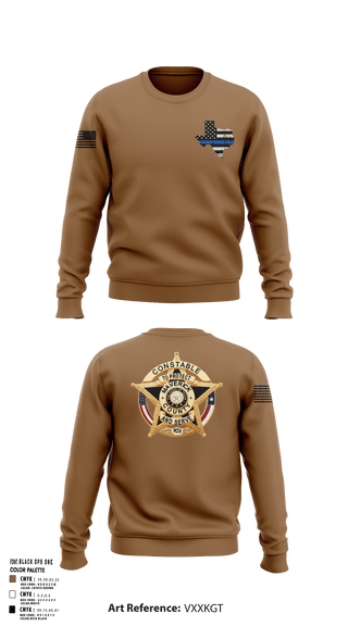 Crew Neck Sweatshirt, Maverick County Constable PCT 4, , Teamtime, Team time, sublimation, custom sports apparel, team uniforms, spirit wear, spiritwear, sports uniforms, custom shirts, team store, custom team store, fundraiser sports, apparel fundraiser