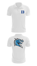 De Ridder High School Softball 28991154 Short Sleeve Performance Polo - 9