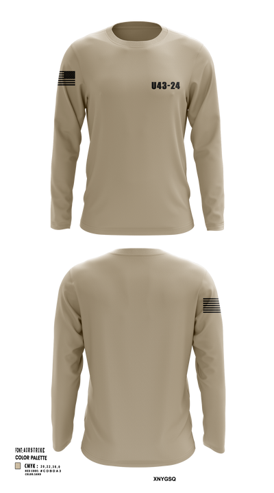 U43-24 64979853 Long Sleeve Performance Shirt 106