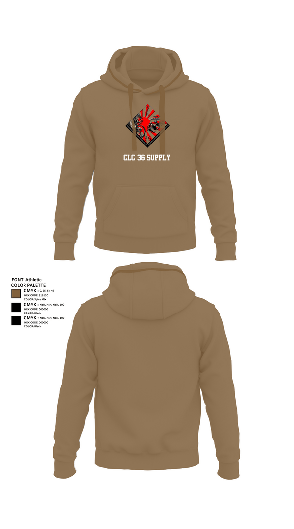 Hoodie, CLC 36 SUPPLY, Marines, Teamtime, Team time, sublimation, custom sports apparel, team uniforms, spirit wear, spiritwear, sports uniforms, custom shirts, team store, custom team store, fundraiser sports, apparel fundraiser