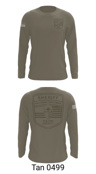 Long Sleeve Performance Shirt, Fulton County Anti-Crime Task Force, , Teamtime, Team time, sublimation, custom sports apparel, team uniforms, spirit wear, spiritwear, sports uniforms, custom shirts, team store, custom team store, fundraiser sports, apparel fundraiser