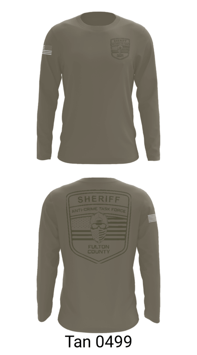 Fulton County Anti-Crime Task Force 27594594 Long Sleeve Performance Shirt - 63