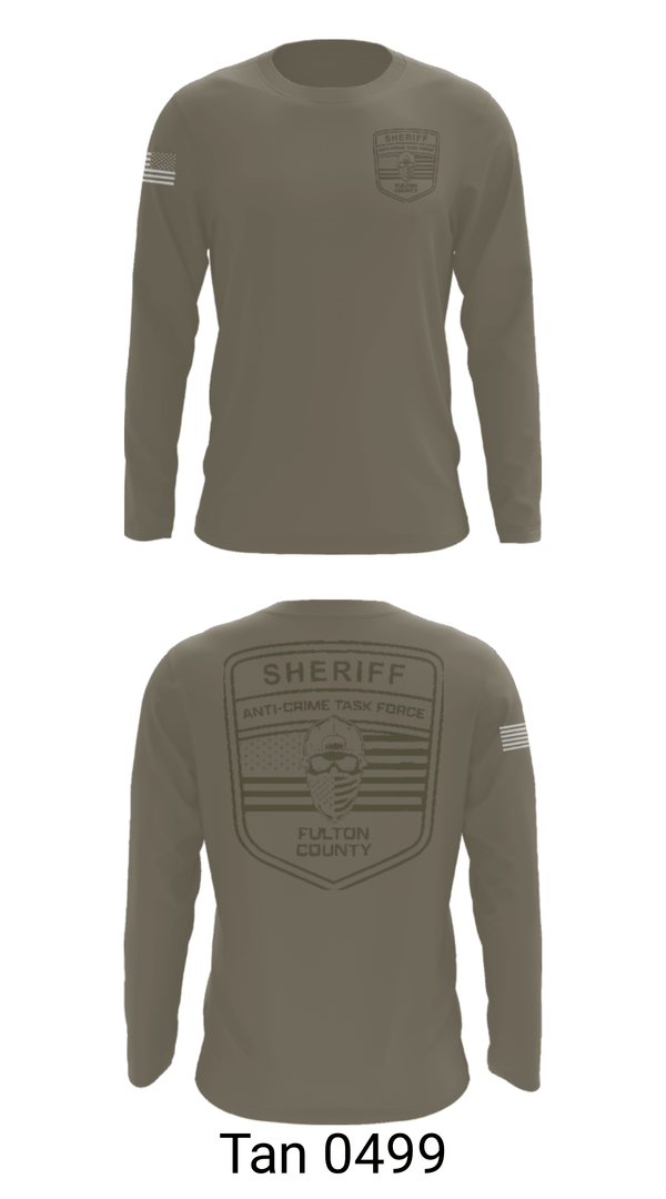 Long Sleeve Performance Shirt, Fulton County Anti-Crime Task Force, , Teamtime, Team time, sublimation, custom sports apparel, team uniforms, spirit wear, spiritwear, sports uniforms, custom shirts, team store, custom team store, fundraiser sports, apparel fundraiser