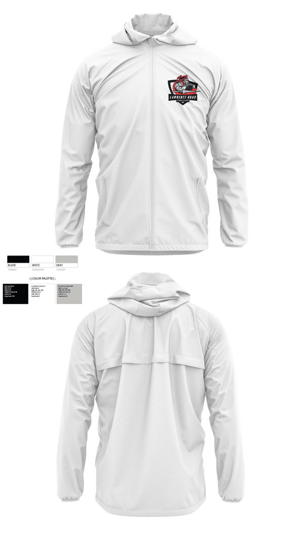 Windbreaker, Lawrence Road Middle School, , Teamtime, Team time, sublimation, custom sports apparel, team uniforms, spirit wear, spiritwear, sports uniforms, custom shirts, team store, custom team store, fundraiser sports, apparel fundraiser