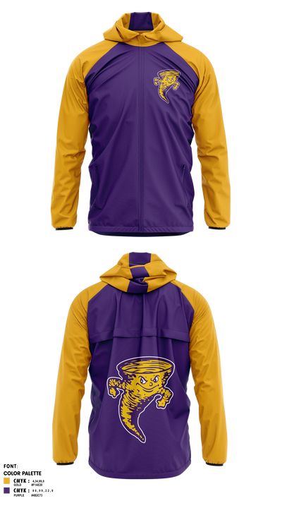 Taylorville Wrestling Club 5122826 Windbreaker - 42