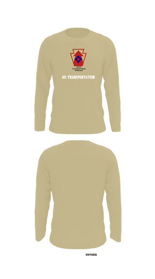 Long Sleeve Performance Shirt, 121 transportation, National Guard, Teamtime, Team time, sublimation, custom sports apparel, team uniforms, spirit wear, spiritwear, sports uniforms, custom shirts, team store, custom team store, fundraiser sports, apparel fundraiser