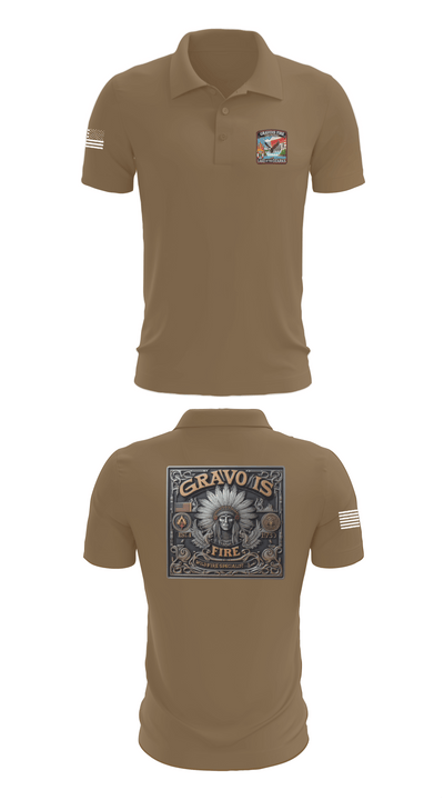 Gravois Fire Special Operations 80045989 Short Sleeve Performance Polo - 7