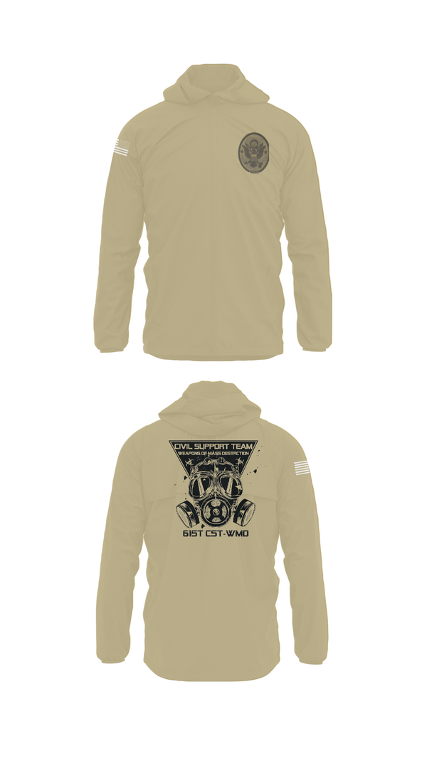Windbreaker, 61st CST, Army, Teamtime, Team time, sublimation, custom sports apparel, team uniforms, spirit wear, spiritwear, sports uniforms, custom shirts, team store, custom team store, fundraiser sports, apparel fundraiser