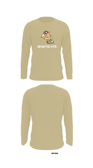Long Sleeve Performance Shirt, GrumpyOLVets, Army, Teamtime, Team time, sublimation, custom sports apparel, team uniforms, spirit wear, spiritwear, sports uniforms, custom shirts, team store, custom team store, fundraiser sports, apparel fundraiser