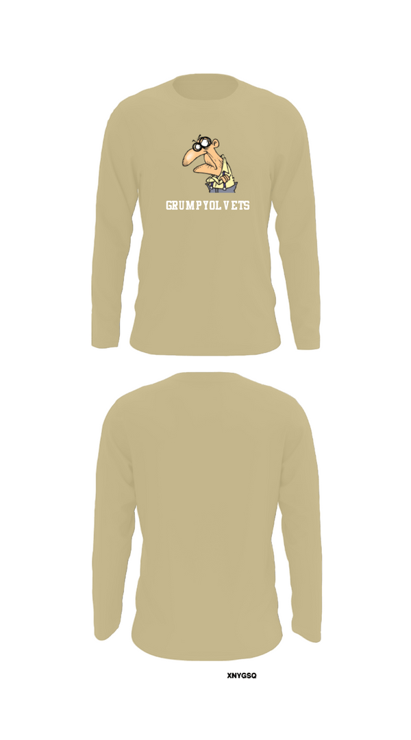 Long Sleeve Performance Shirt, GrumpyOLVets, Army, Teamtime, Team time, sublimation, custom sports apparel, team uniforms, spirit wear, spiritwear, sports uniforms, custom shirts, team store, custom team store, fundraiser sports, apparel fundraiser
