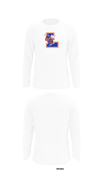 Lexington Senior High School Cheer 74673708 Long Sleeve Performance Shirt - 8