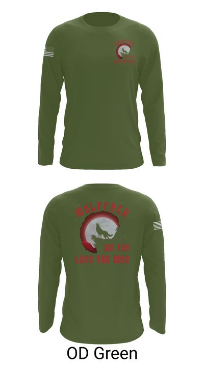 331 TRS / FLT 154 WOLFPACK 75262694 Long Sleeve Performance Shirt 46