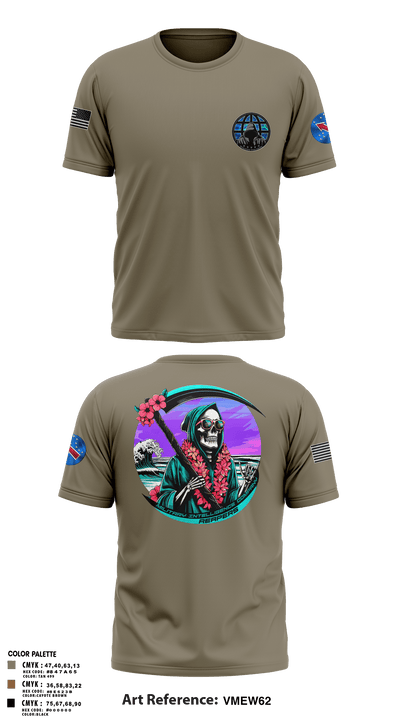 REAPERS, FT SHAFTER 63519061 Short Sleeve Performance Shirt - 1