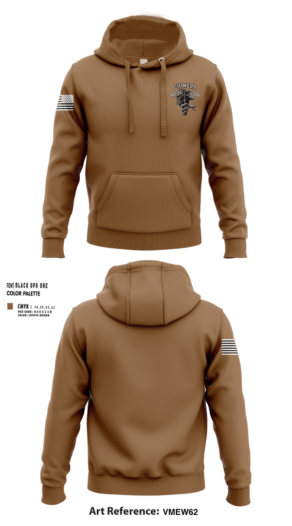 Hoodie, Chimera Company, Army, Teamtime, Team time, sublimation, custom sports apparel, team uniforms, spirit wear, spiritwear, sports uniforms, custom shirts, team store, custom team store, fundraiser sports, apparel fundraiser