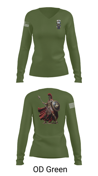Womens Long Sleeve Vneck Shirt, 2nd Recon, , Teamtime, Team time, sublimation, custom sports apparel, team uniforms, spirit wear, spiritwear, sports uniforms, custom shirts, team store, custom team store, fundraiser sports, apparel fundraiser
