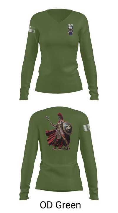 2nd Recon 29703563 Women's Long Sleeve V-neck Shirt - 57