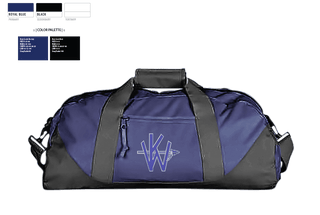 Duffle Bag, Ketchum Warriors, Football, Teamtime, Team time, sublimation, custom sports apparel, team uniforms, spirit wear, spiritwear, sports uniforms, custom shirts, team store, custom team store, fundraiser sports, apparel fundraiser