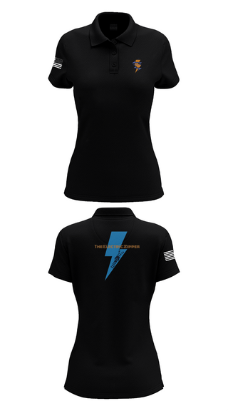 Womens Short Sleeve Performance Polo, The Electric Zipper, , Teamtime, Team time, sublimation, custom sports apparel, team uniforms, spirit wear, spiritwear, sports uniforms, custom shirts, team store, custom team store, fundraiser sports, apparel fundraiser