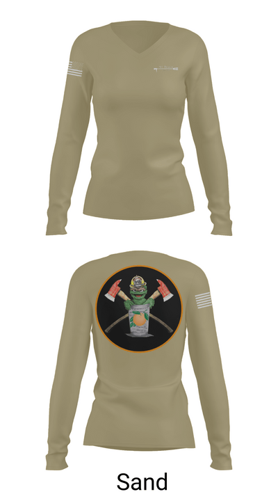 91 Bravo 3173818 Women's Long Sleeve V-neck Shirt - 97