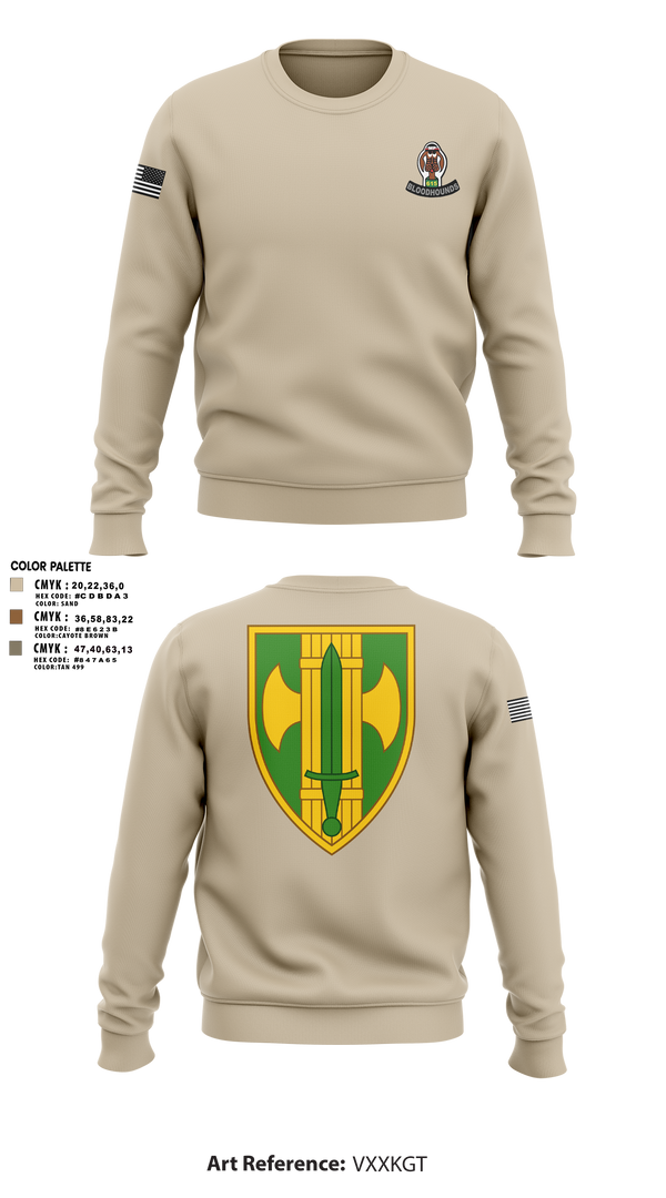 Crew Neck Sweatshirt, 615th MP CO, , Teamtime, Team time, sublimation, custom sports apparel, team uniforms, spirit wear, spiritwear, sports uniforms, custom shirts, team store, custom team store, fundraiser sports, apparel fundraiser