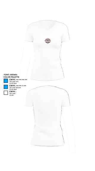 Womens Short Sleeve Vneck Shirt, Pro Masonry Services LLC, , Teamtime, Team time, sublimation, custom sports apparel, team uniforms, spirit wear, spiritwear, sports uniforms, custom shirts, team store, custom team store, fundraiser sports, apparel fundraiser