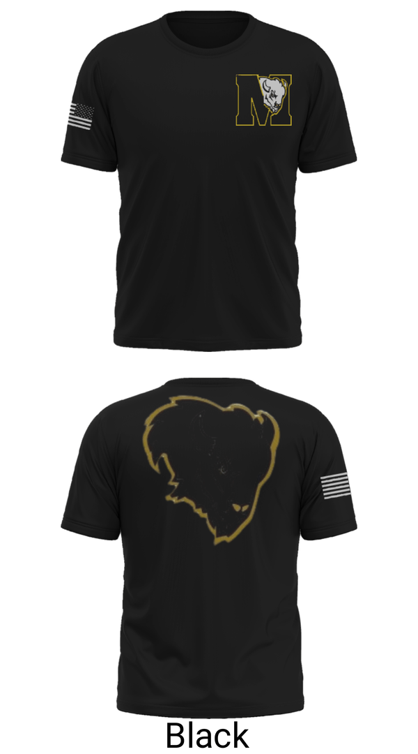Old School Cotton Feel Shirt, McAlester Middle School Volleyball, Women's Volleyball, Teamtime, Team time, sublimation, custom sports apparel, team uniforms, spirit wear, spiritwear, sports uniforms, custom shirts, team store, custom team store, fundraiser sports, apparel fundraiser