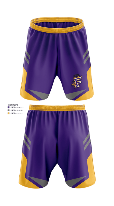 Franklinton High School Golf 24963873 Athletic Shorts With Pockets - 40