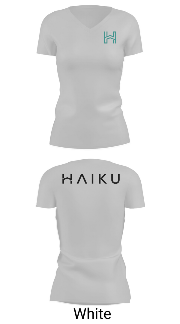 Womens Short Sleeve Vneck Shirt, Haiku, , Teamtime, Team time, sublimation, custom sports apparel, team uniforms, spirit wear, spiritwear, sports uniforms, custom shirts, team store, custom team store, fundraiser sports, apparel fundraiser