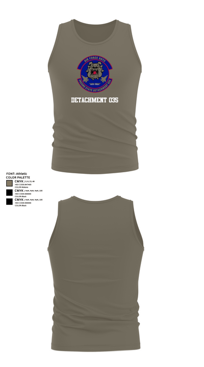 Detachment 035 78200386 Tank Top - 79