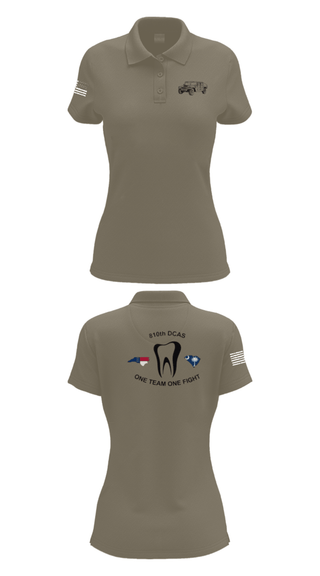 Womens Short Sleeve Performance Polo, 810th med co, Army, Teamtime, Team time, sublimation, custom sports apparel, team uniforms, spirit wear, spiritwear, sports uniforms, custom shirts, team store, custom team store, fundraiser sports, apparel fundraiser