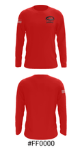 North Senior High School Track 89909632 Long Sleeve Performance Shirt - 18