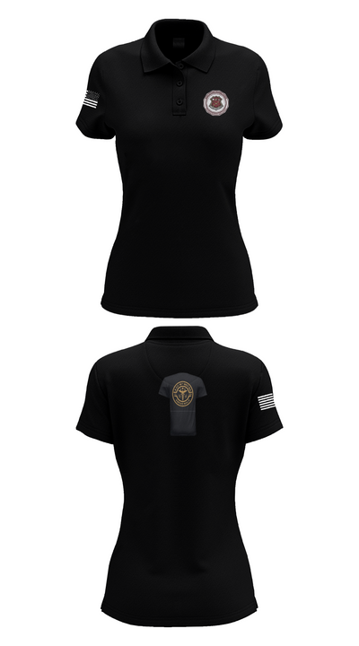 BOLC 187TH 66785601 Women's Short Sleeve Performance Polo  - 35