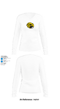 Riverside High School Wrestling 54131905 Women's Long Sleeve V-neck Shirt - 15
