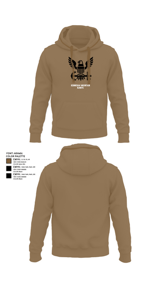 Hoodie, Kennesaw Mountain NJROTC, Navy, Teamtime, Team time, sublimation, custom sports apparel, team uniforms, spirit wear, spiritwear, sports uniforms, custom shirts, team store, custom team store, fundraiser sports, apparel fundraiser
