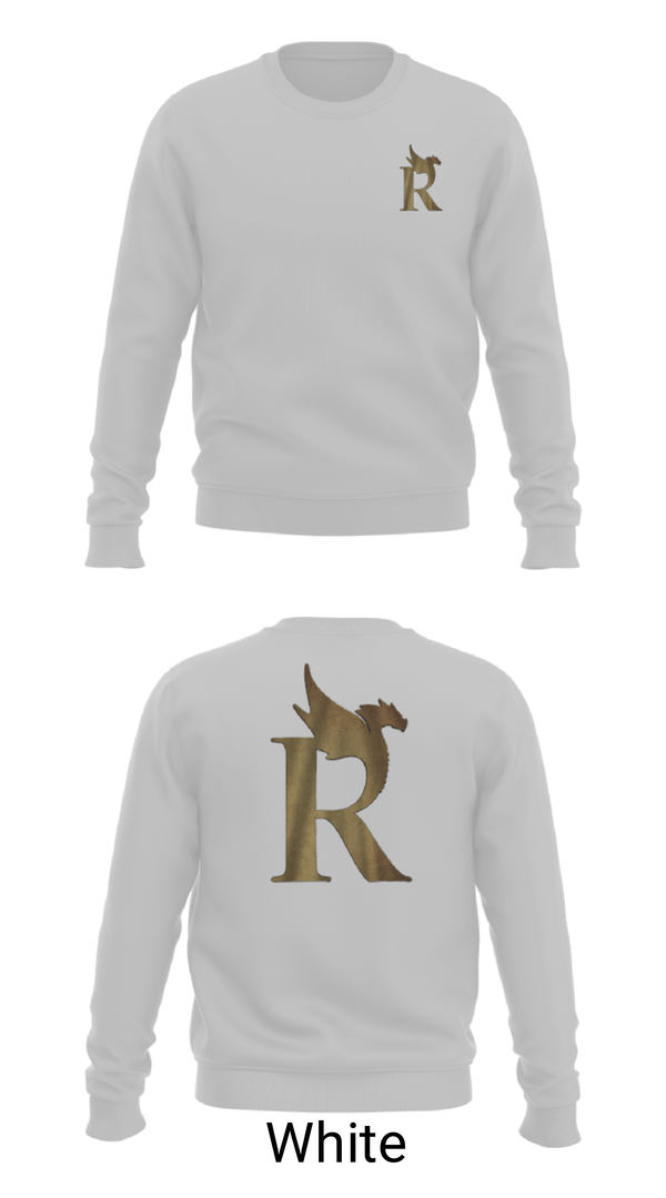 Crew Neck Sweatshirt, Rickover Naval Academy, Women's Soccer, Teamtime, Team time, sublimation, custom sports apparel, team uniforms, spirit wear, spiritwear, sports uniforms, custom shirts, team store, custom team store, fundraiser sports, apparel fundraiser
