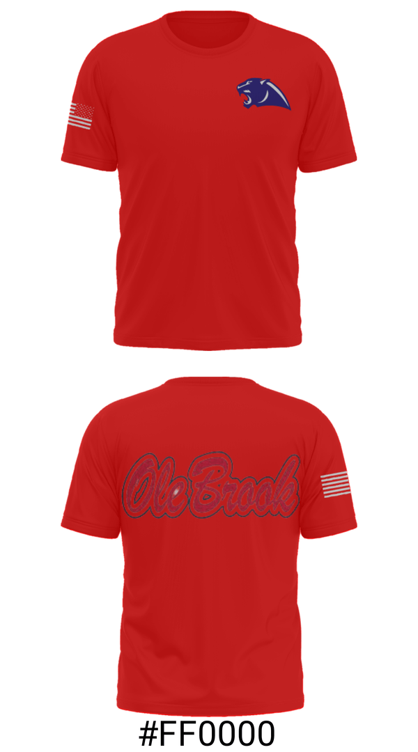 Short Sleeve Performance Shirt, Brookhaven High School Track, Track & Field, Teamtime, Team time, sublimation, custom sports apparel, team uniforms, spirit wear, spiritwear, sports uniforms, custom shirts, team store, custom team store, fundraiser sports, apparel fundraiser