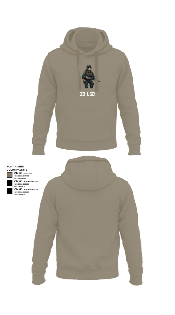 Hoodie, 3d lsb, Marines, Teamtime, Team time, sublimation, custom sports apparel, team uniforms, spirit wear, spiritwear, sports uniforms, custom shirts, team store, custom team store, fundraiser sports, apparel fundraiser
