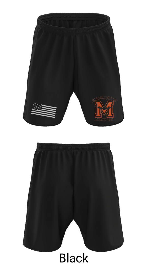 Athletic Shorts With Pockets, Macomb Senior High School Baseball, Baseball, Teamtime, Team time, sublimation, custom sports apparel, team uniforms, spirit wear, spiritwear, sports uniforms, custom shirts, team store, custom team store, fundraiser sports, apparel fundraiser