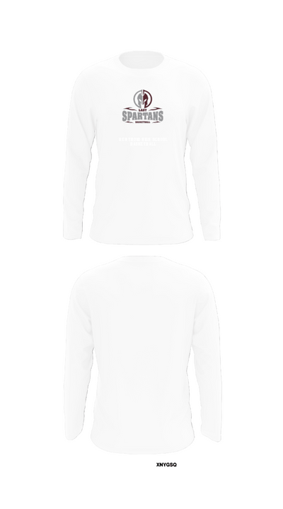 Berthoud High School Basketball 89019870 Long Sleeve Performance Shirt - 8