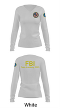 FBI Citizens Academy 38142590 Women's Long Sleeve V-neck Shirt - 16