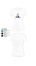 Rockets 40573800 Women's Short Sleeve V-neck Shirt - 18