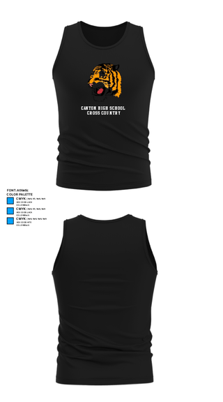 Tank Top, Canton High School Cross Country, Cross Country, Teamtime, Team time, sublimation, custom sports apparel, team uniforms, spirit wear, spiritwear, sports uniforms, custom shirts, team store, custom team store, fundraiser sports, apparel fundraiser