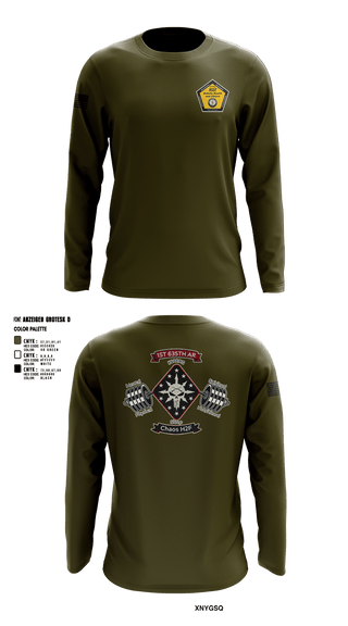 Long Sleeve Performance Shirt, Chaos Co, H2F, National Guard, Teamtime, Team time, sublimation, custom sports apparel, team uniforms, spirit wear, spiritwear, sports uniforms, custom shirts, team store, custom team store, fundraiser sports, apparel fundraiser