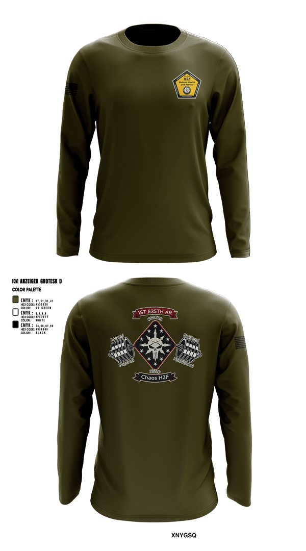 Long Sleeve Performance Shirt, Chaos Co, H2F, National Guard, Teamtime, Team time, sublimation, custom sports apparel, team uniforms, spirit wear, spiritwear, sports uniforms, custom shirts, team store, custom team store, fundraiser sports, apparel fundraiser
