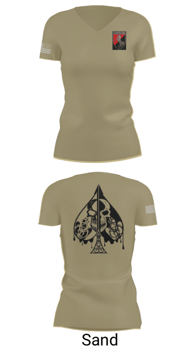 Dealer Company, 1/11 ACR 26717697 Women's Short Sleeve V-neck Shirt - 88